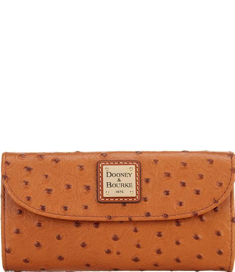 dooney and bourke ostrich wallets